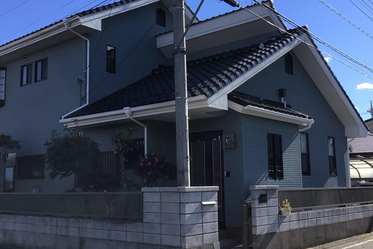 塗装施工後　高崎市吉井町