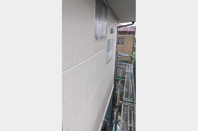 【高崎市　外壁塗装】クリアー塗装