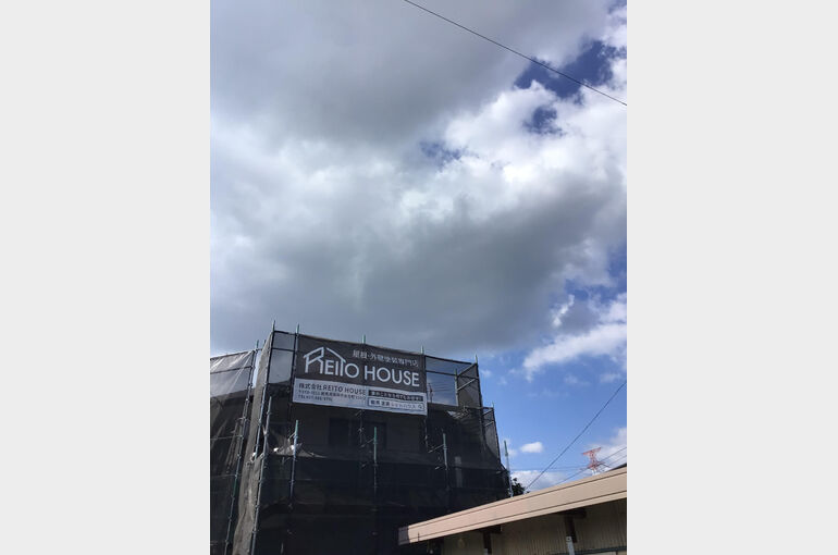 【高崎市　塗り替え工事】藤岡市中栗須　住宅　中塗り
